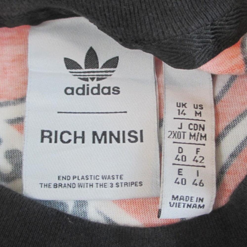 ADIDAS x RICH MNISI Women's Graphic T-Shirt Med - Picture 3 of 7